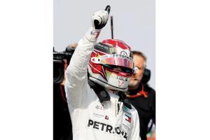 F1: Lewis Hamilton on pole in German GP qualifying